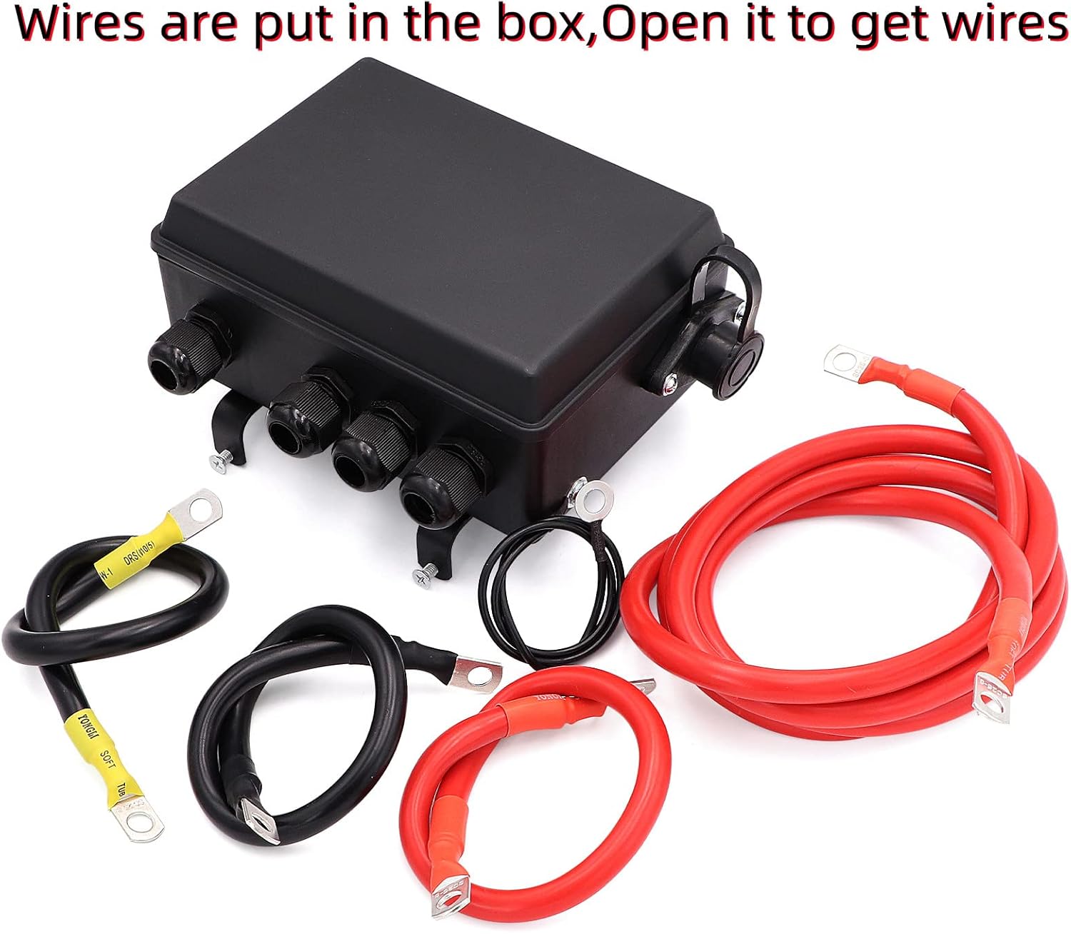 12V 500A Winch Solenoid Contactor Relay with Box and Twin Remote Controller Kit for 8000lbs-17000lbs ATV UTV Winches