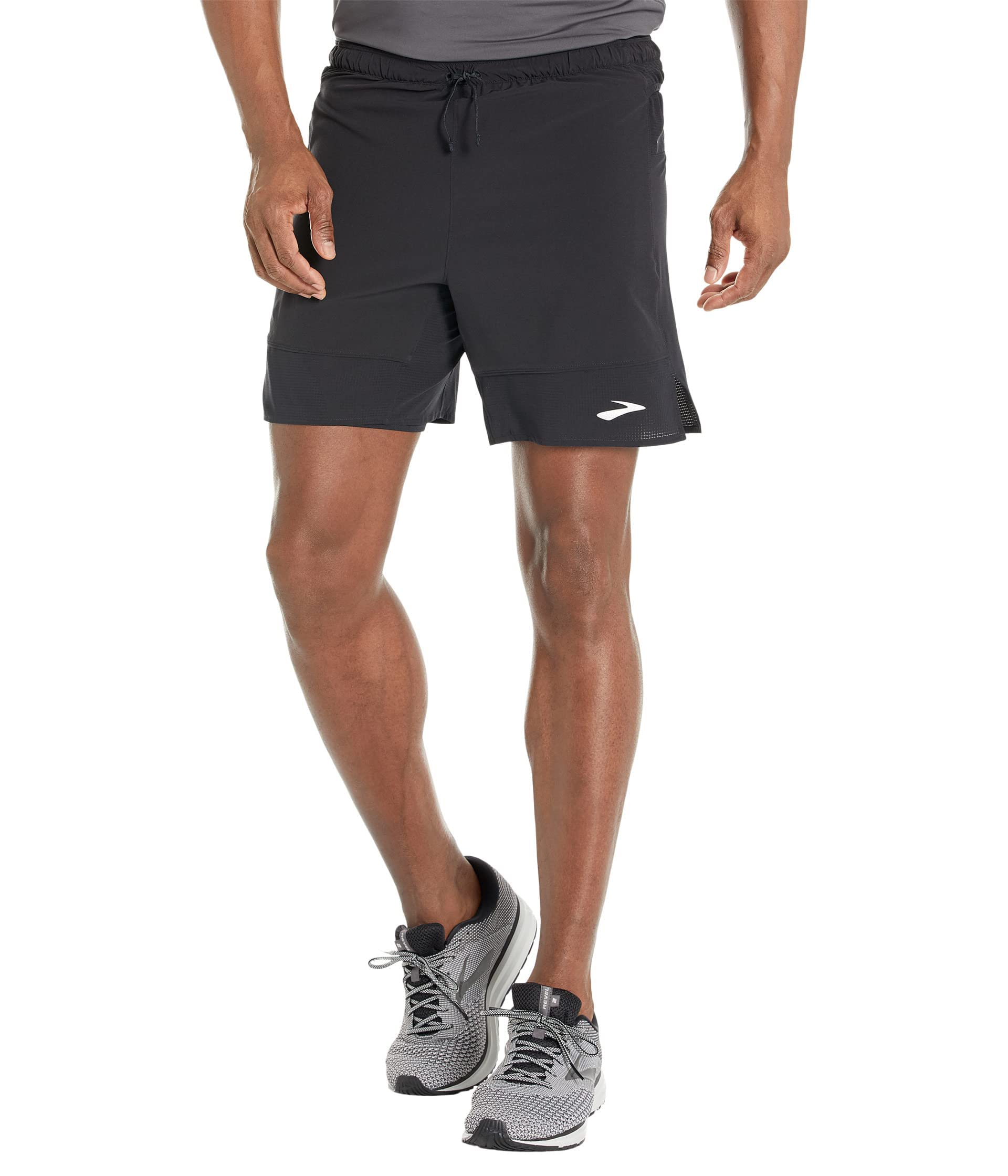 'Brooks Men's High Point 7'' 2-in-1 Short Shorts'