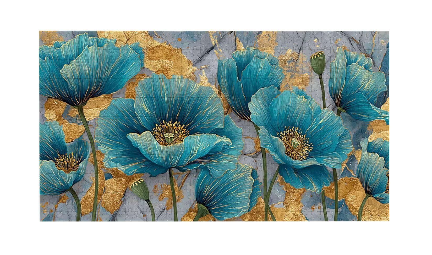 Puzzle dla dorosłych 900 elementów niebieskie piękno 87 x 34 cm niemożliwe trudne wyzwanie, puzzle dla dorosłych gra edukacyjna wyzwanie zabawki 900 elementów puzzli dla dorosłych, kreatywna rozrywka