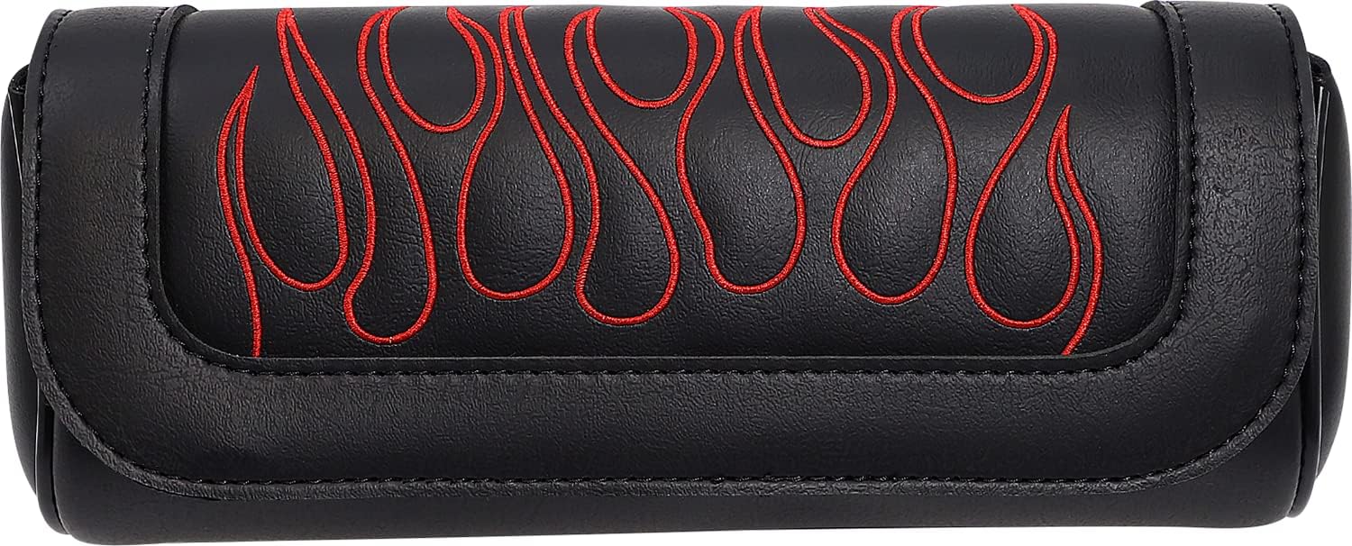Bolso de herramientas Highwayman Tattoo Flame Negro/Rojo