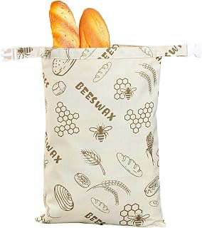 Reusable Beeswax Bread Bag