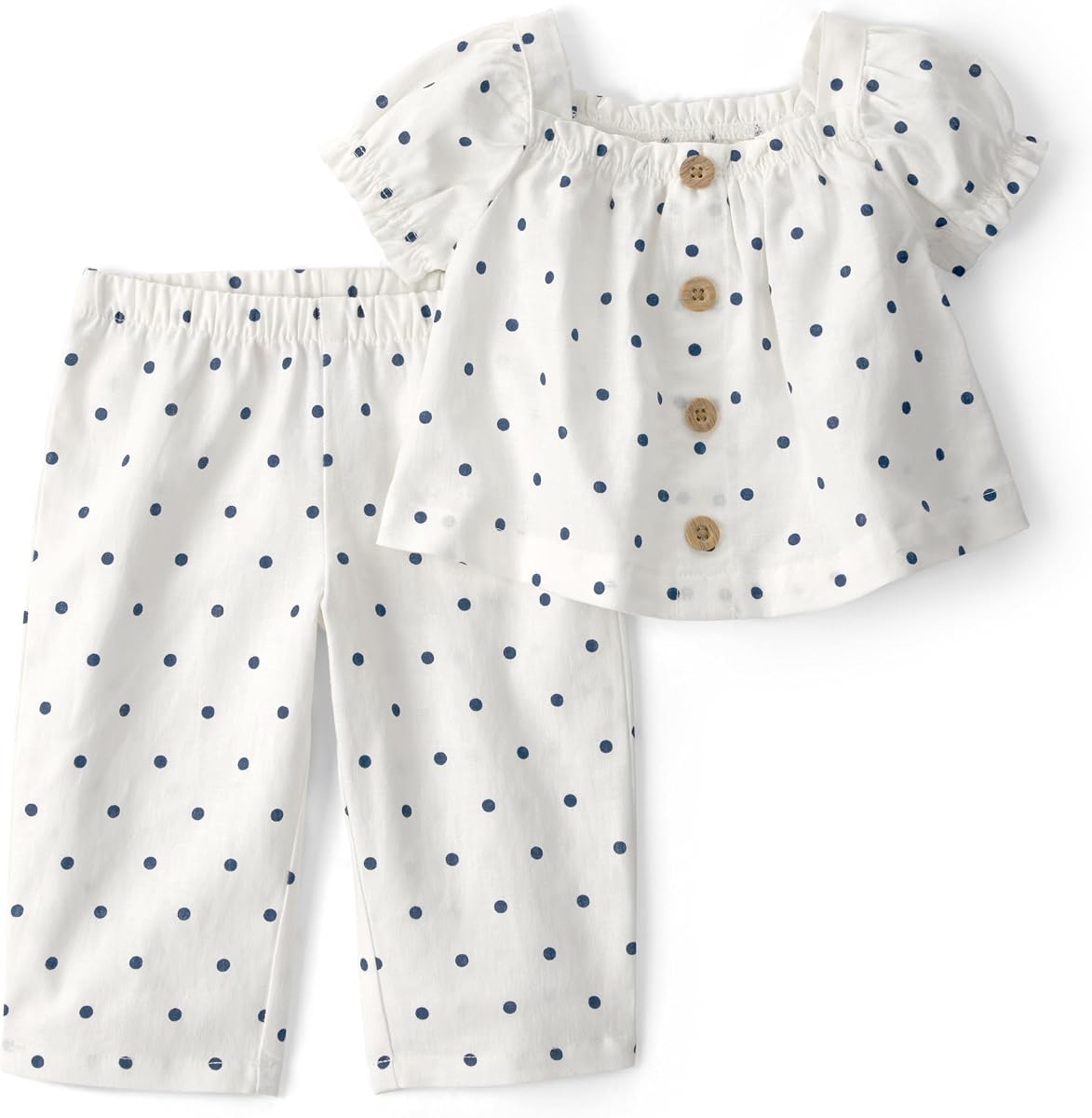 Carter's Conjunto de pantalón de 2 piezas para bebé niña