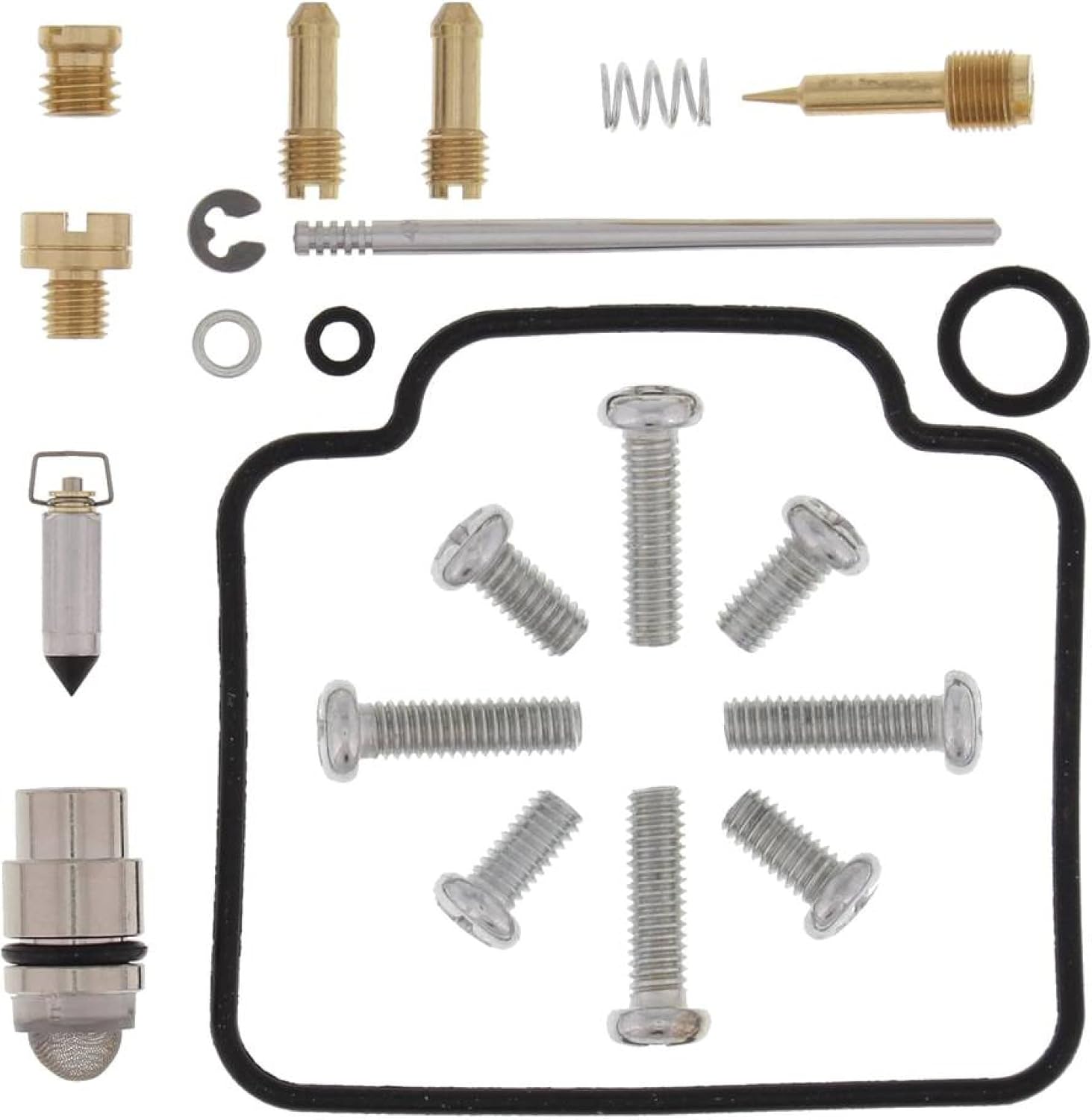 All Balls Racing 26-1009 Carburetor Kit, Complete Compatible with/Replacement For Polaris Sportsman 600 4x4 2003-2004, Sportsman 700 4x4 2003-2007, Sportsman 700 4x4 Built After 10/02/03 2004