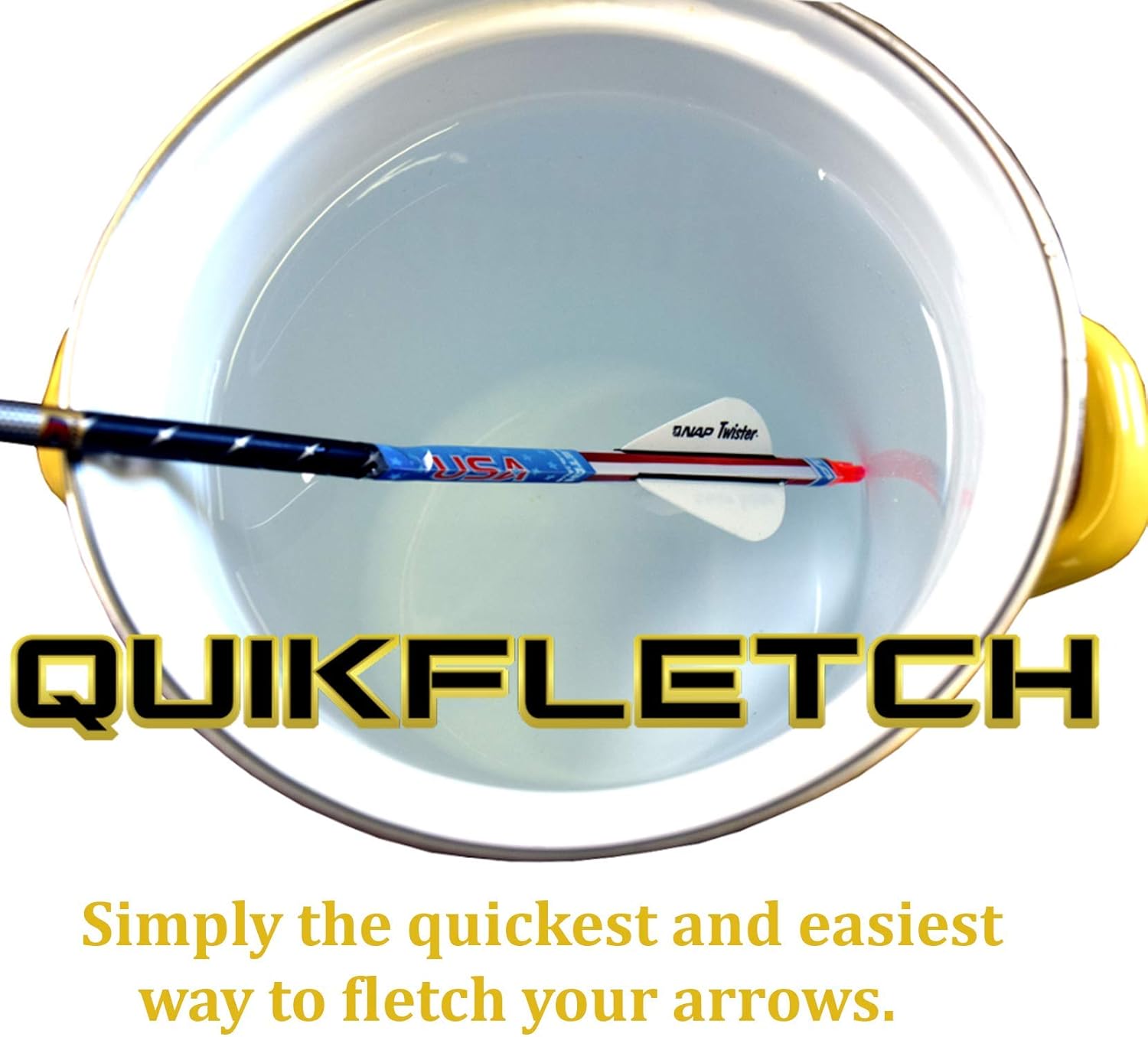 New Archery Products NAP Quikfletch 3" Hellfire Crossbow Fletching (6 Pack), Orange : Sports & Outdoors