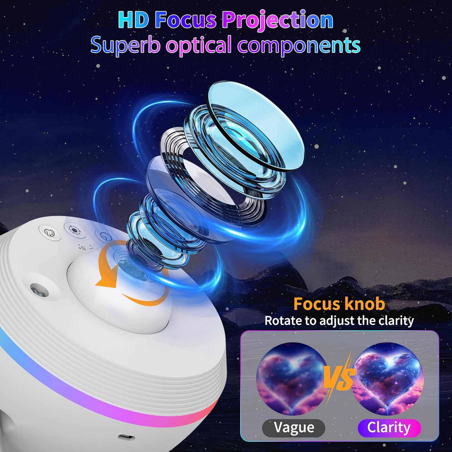 Galaxy Projector, 13 in 1 HD Planetarium Star Projector for Bedroom with Meteor Milky Way, Space Ceiling Starry Night Light Projector for Kid Adult, Led Galaxy Light with Timer, Ideal Gift (White) 4 71n++X66yuL. AC SL1500