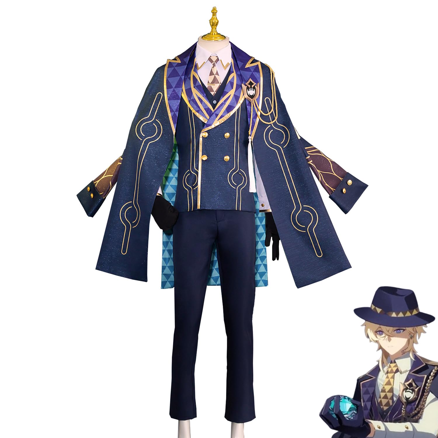 Amazon.co.jp: 崩壊 スターレイル アベンチュリン コスプレ衣装 