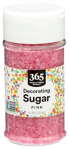 365 by Whole Foods Market, Pink Decorating Sugar, 3.3 Ounce