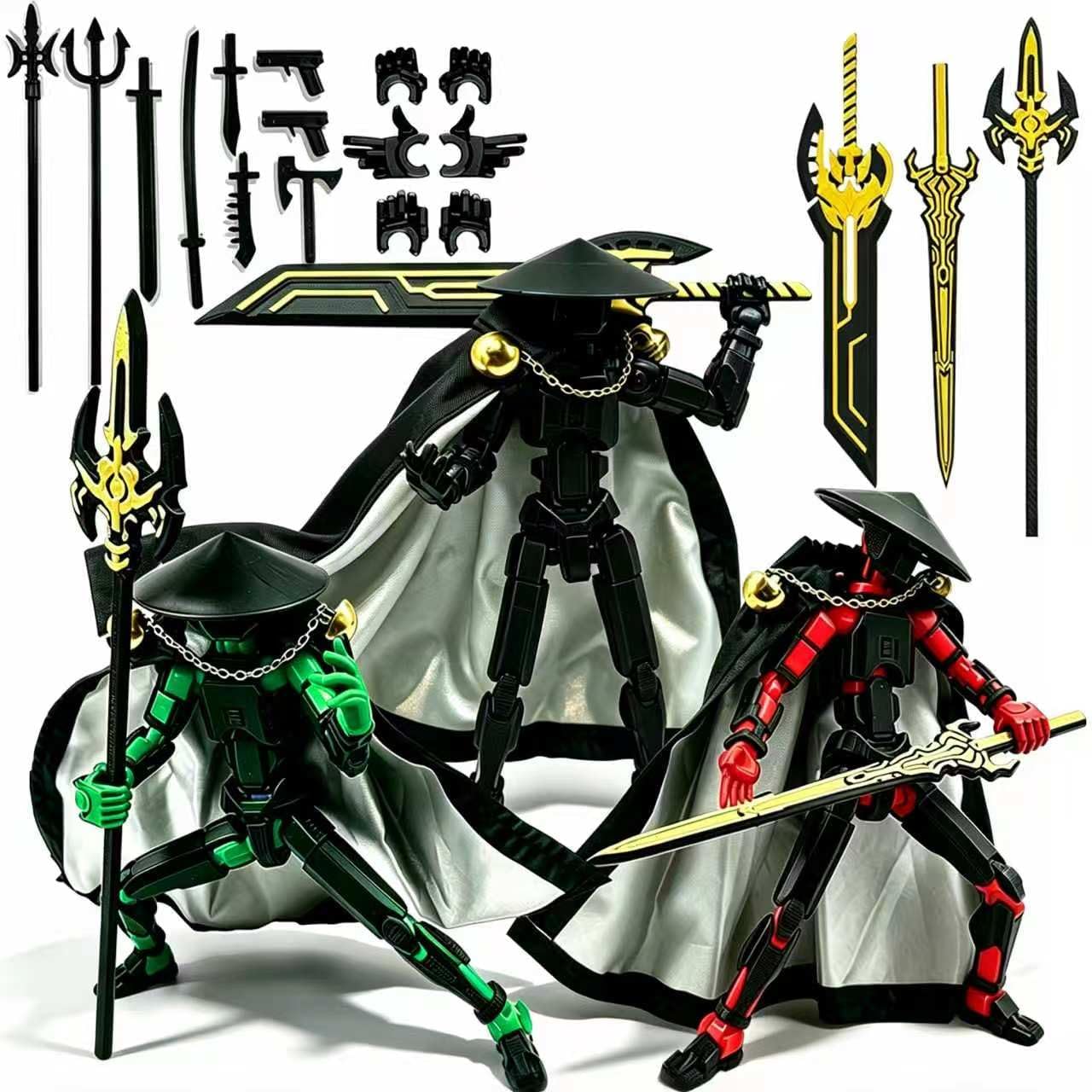 Titan 13 Action Figure,Nova 13 Robot 5.4″ Movable Collectible Toy | Dummy Robot 13 Action Figure,3D Printed Creative Design,Great Collectible Gift for Collectors and Adults
