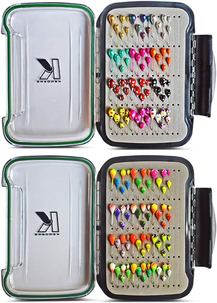 Tungsten Fishing Jig Pre Assorted Kits with Jig Box