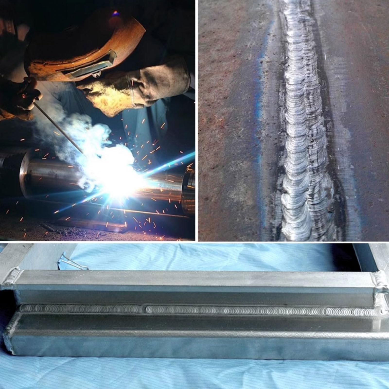 COYOUCO Electrodo de Soldadura de Níquel para Hierro Fundido - Barra de Reparación Eni-Ci, Enife-Ci, Enicu-B - Varilla de Soldadura de Níquel para Hierro Fundido,Z408 2.5mm 1kg