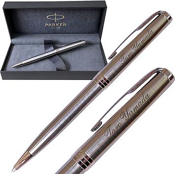 Amazon 名前入りボールペン 名入れ パーカー ソネット ボールペン Parker 就職祝い 誕生日 プレゼント ギフト ステンレススチールct 油性ボールペン 文房具 オフィス用品 Amazon 名前入りボールペン 名入れ パーカー ソネット ボールペン Parker 就職祝い 誕生日 プレゼント ギフト ステンレススチールct 油性ボールペン 文房具 オフィス用品