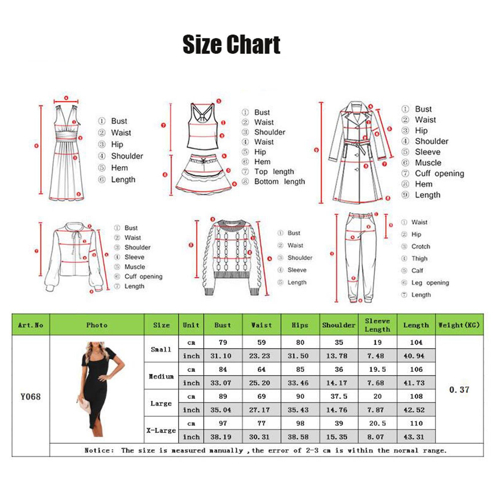Collo Quadrato a Costine Manica Corta al Ginocchio Lunghezza Bodycon Split Dress Donna