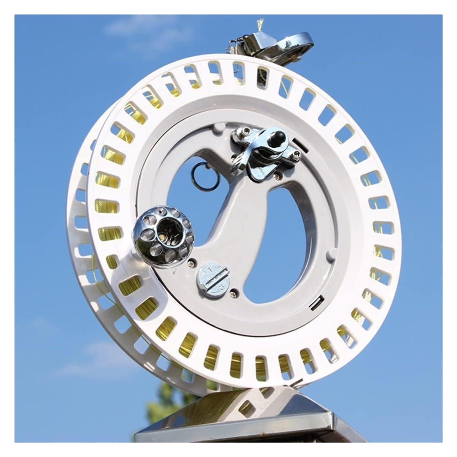 Roulette per aquiloni, Avvolgitore, Avvolgitore for aquiloni da esterno, Bobina for aquiloni, Ruota anti-inversione con freno silenzioso, Accessori for il volo degli aquiloni, for il volo degli aquilo