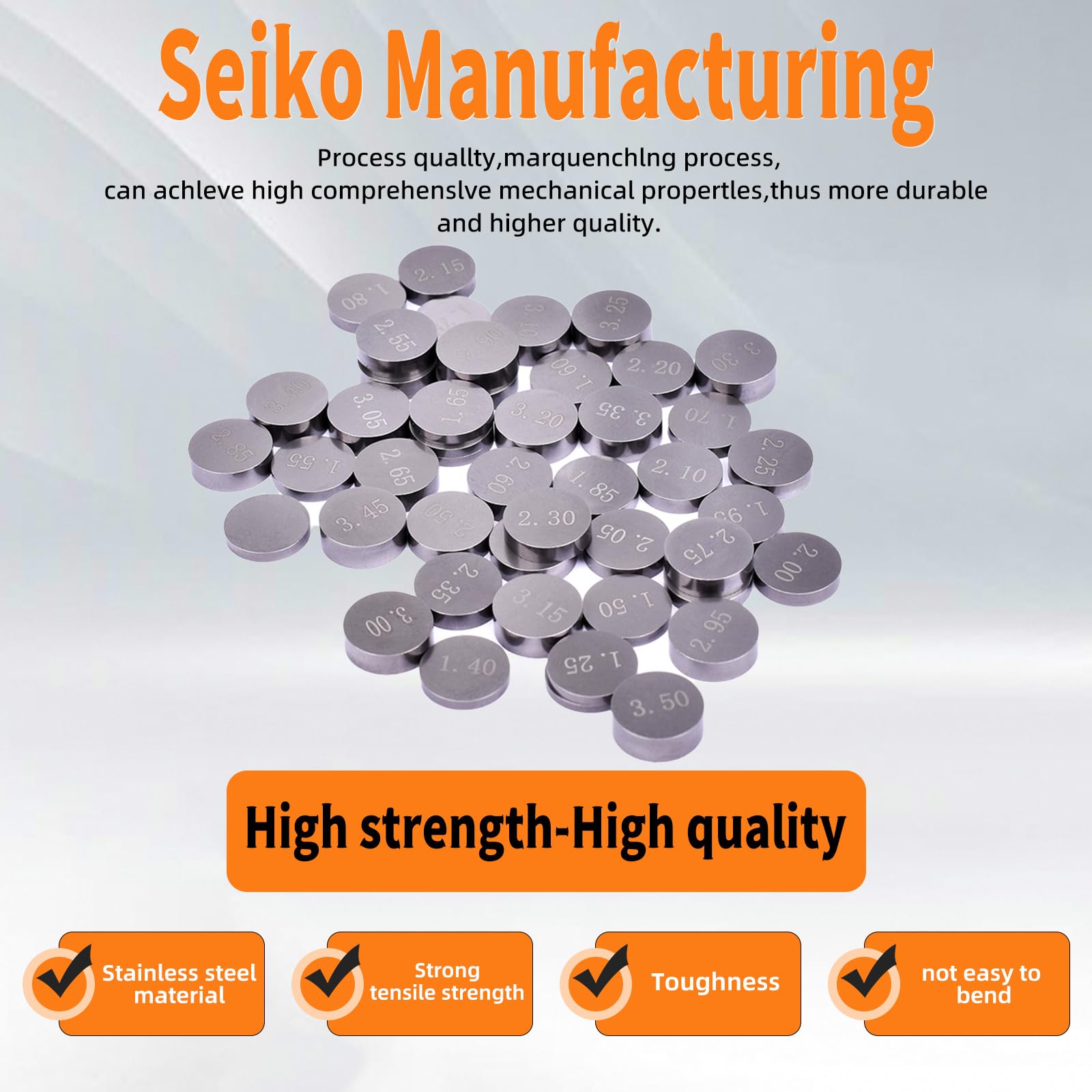 7.48mm O.D. Adjustable Valve Shim Kit For Honda CRF250R