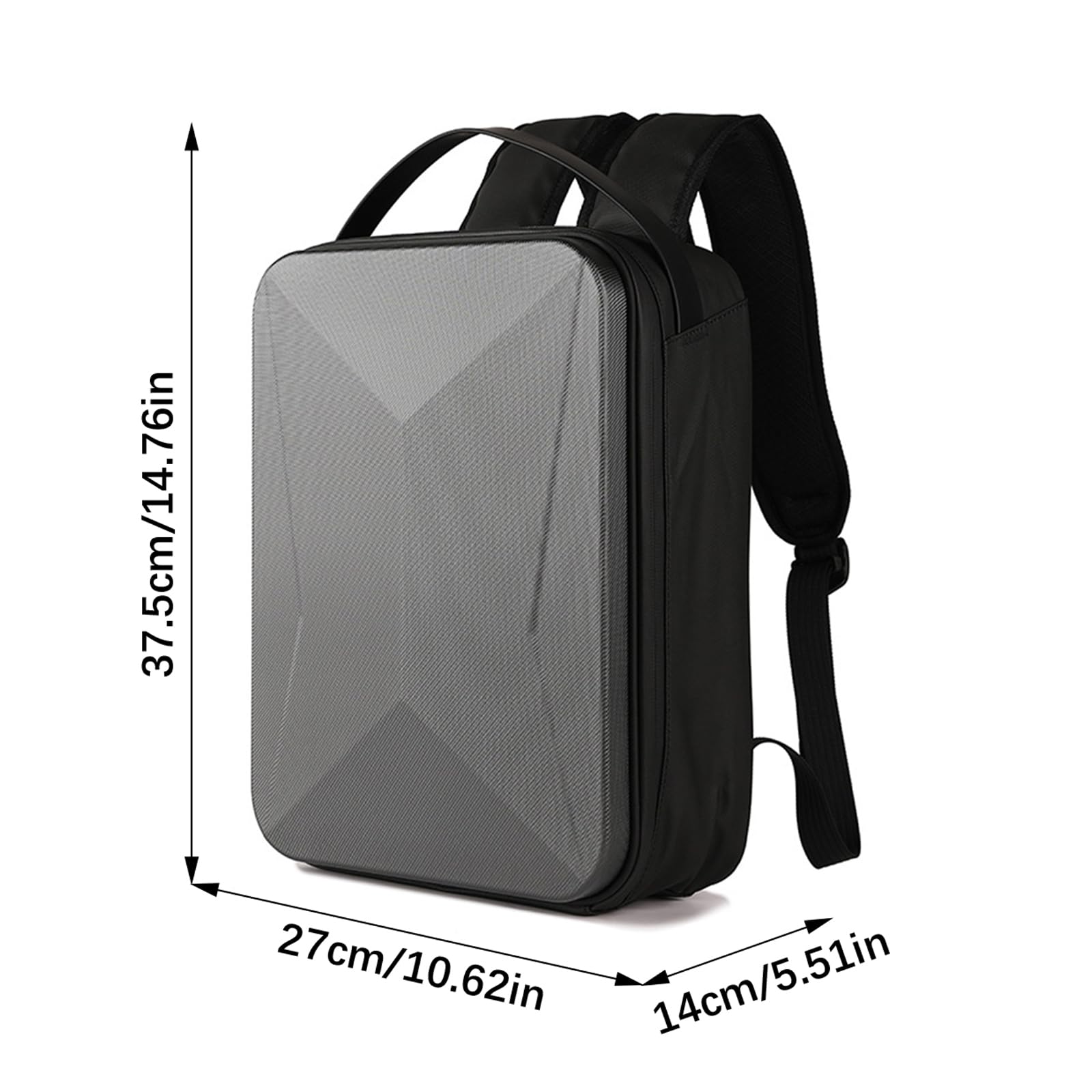 Zaino rigido con custodia rigida multiscomparto per custodia per droni Custodia impermeabile antiurto per borsa da viaggio