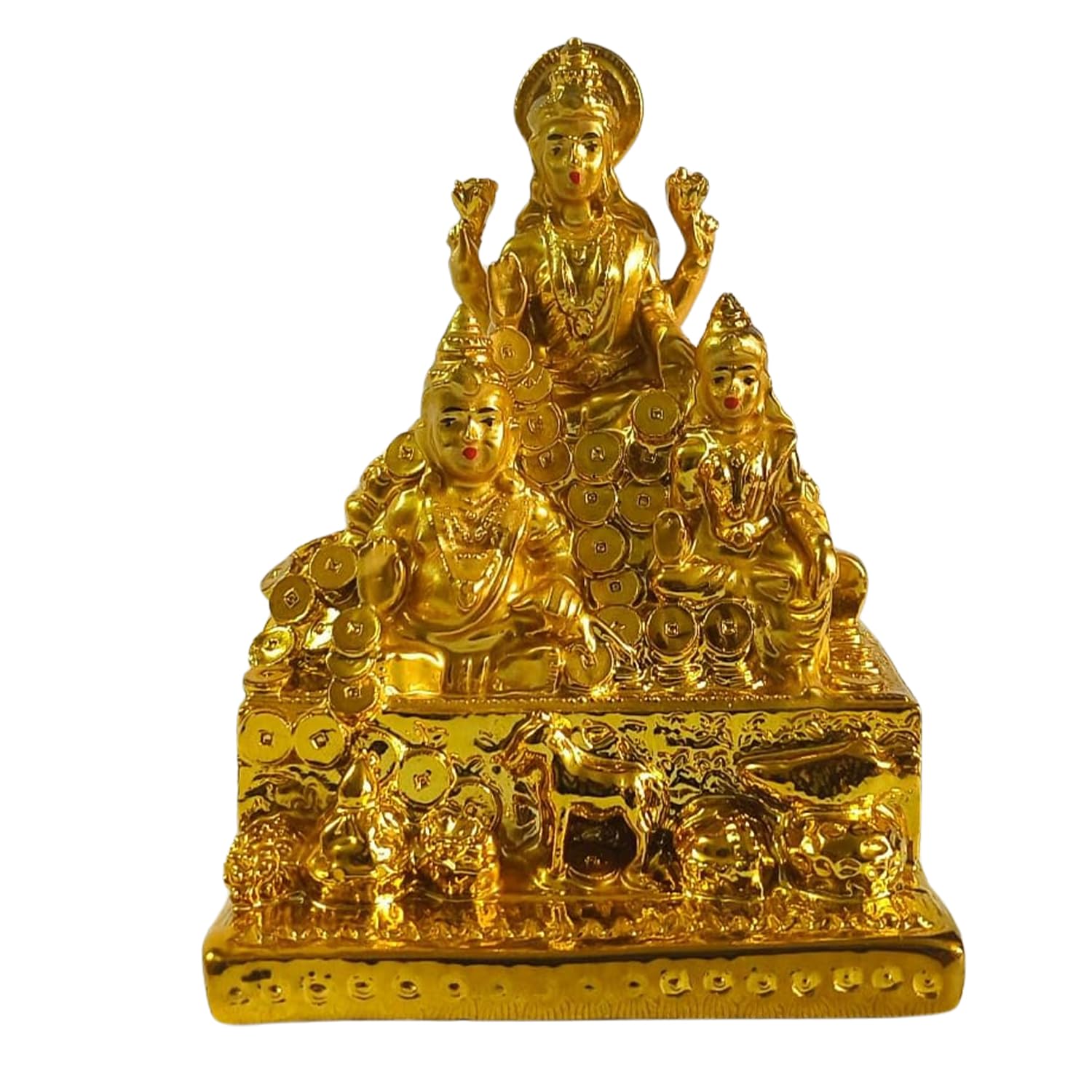 Lakshmi & Kuber Statue - Wealth & Prosperity Gift -6