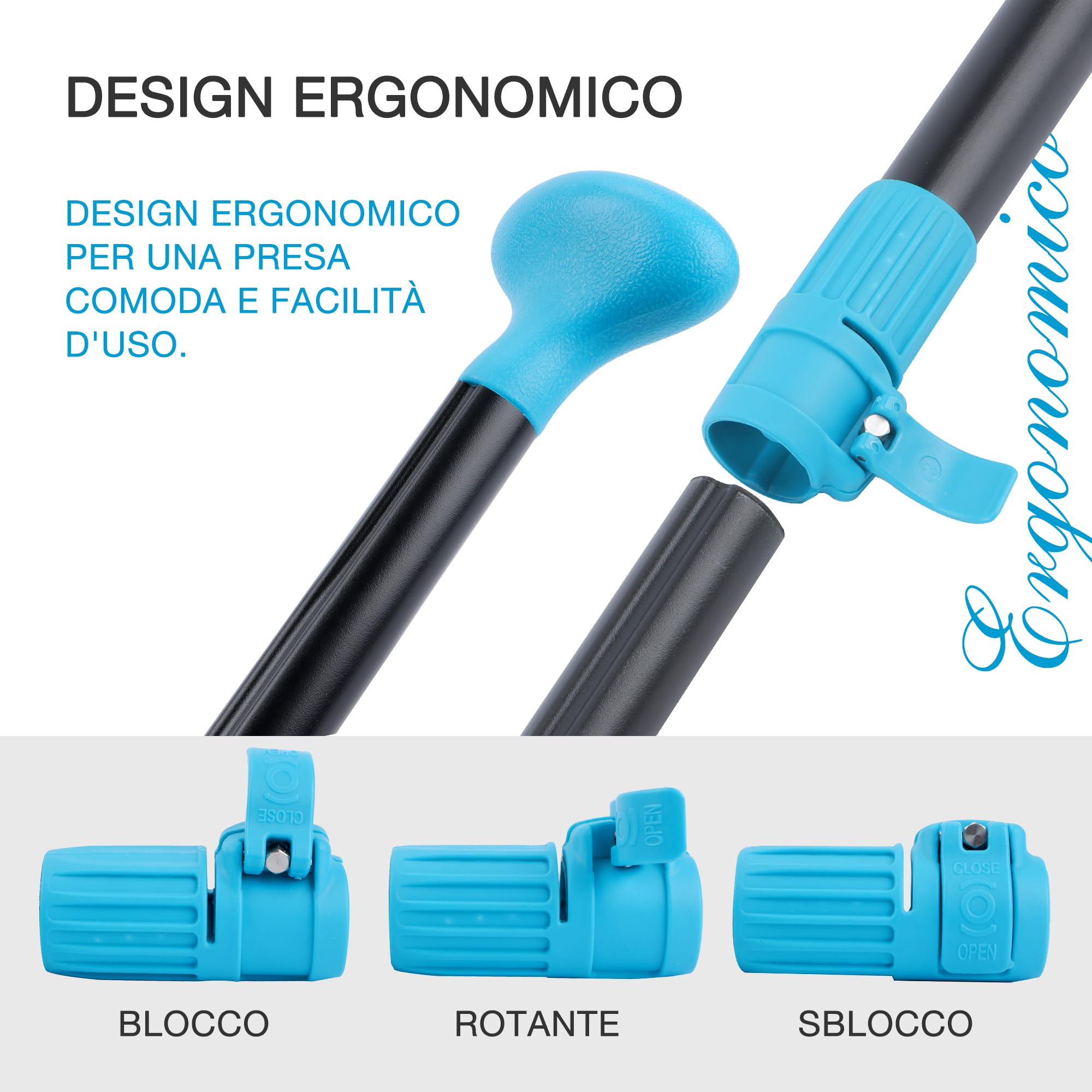 Niphean SUP Paddle Pagaie Galleggianti Staccabili 3-4 Pezzi Regolabile Durevole