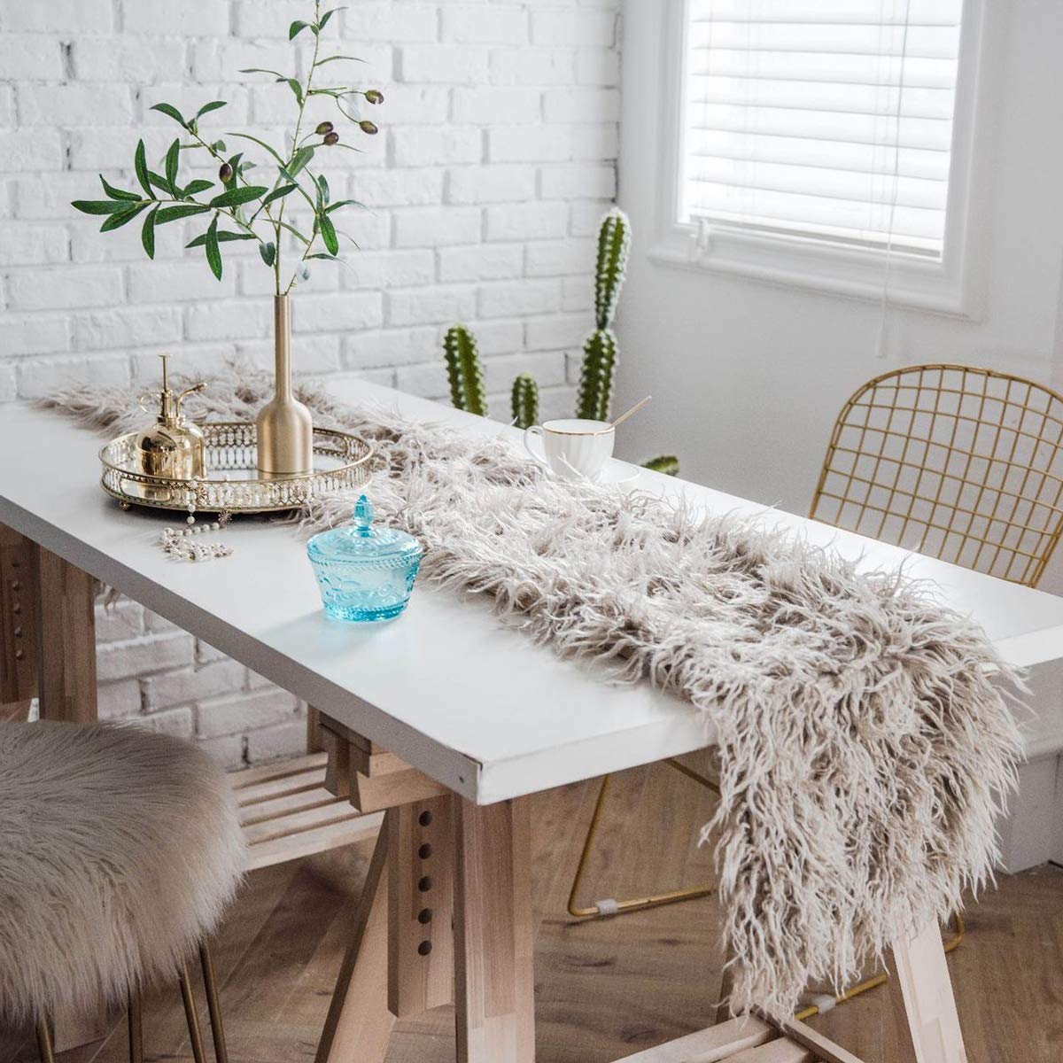 Peau de mouton beige - Laines Paysannes