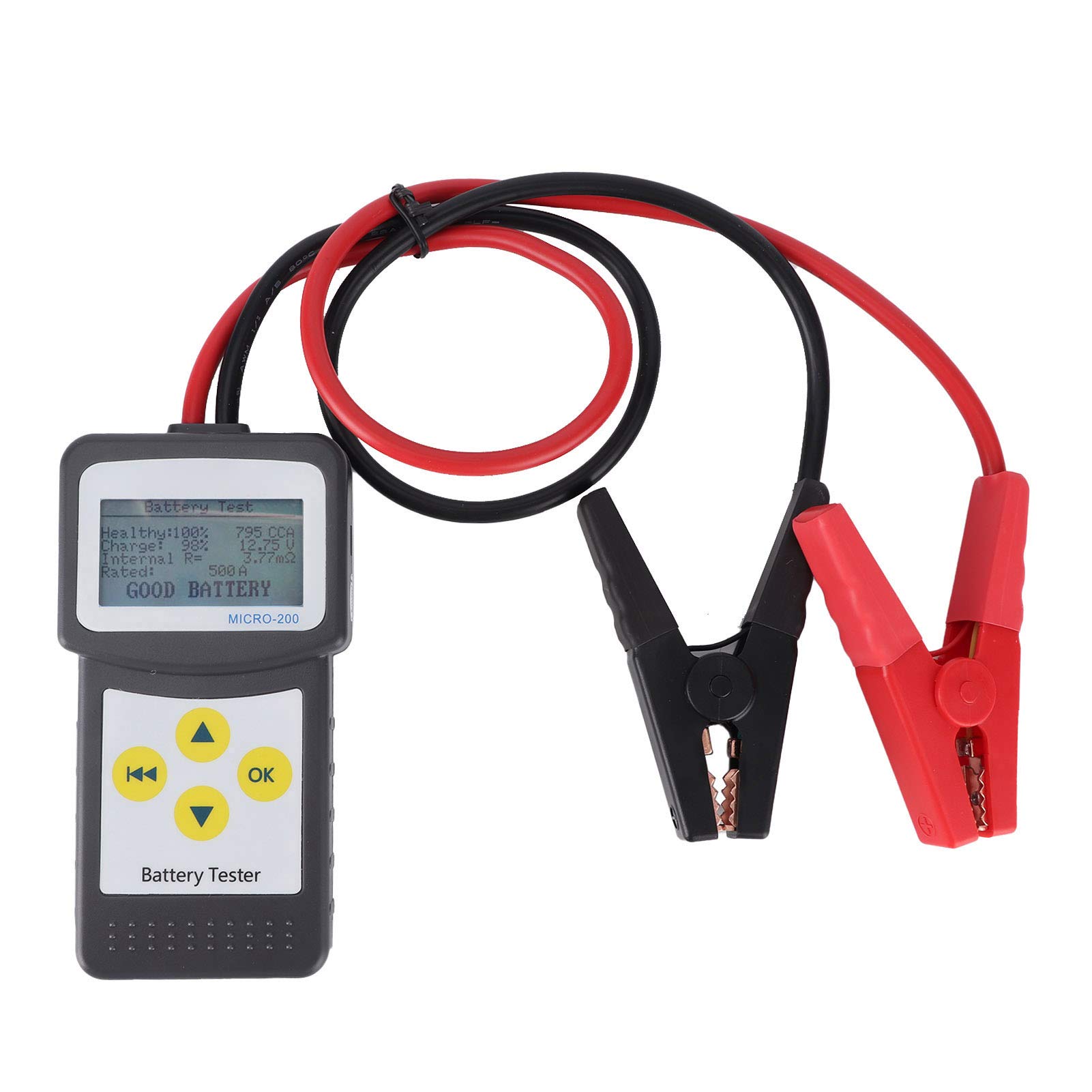 Micro? 200 12v CAR CCA Tester Analizador de Capacidad con Interfaz USB Tarra de Diagnóstico Automático TesterBatterbattery Analyzerbattery Capacidad de TesterBattery Tes Tes