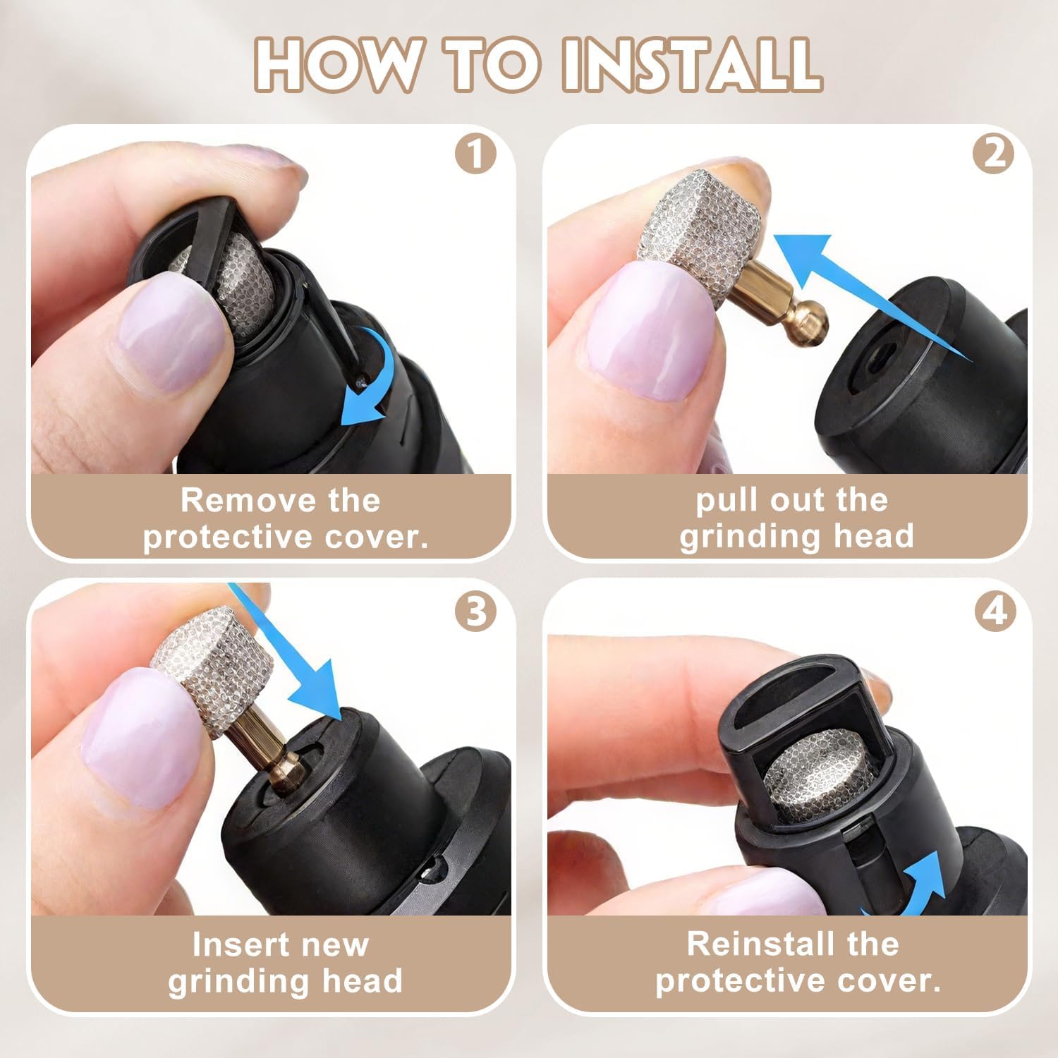 KELENO TrimNox Pro – Der leise Krallenschleifer für stressfreie Pflege Leiser Haustier-Nagelschleifer, Wiederaufladbarer USB-Nagelschleifer, Tragbares Haustier-Krallenpflege- und Polierwerkzeug