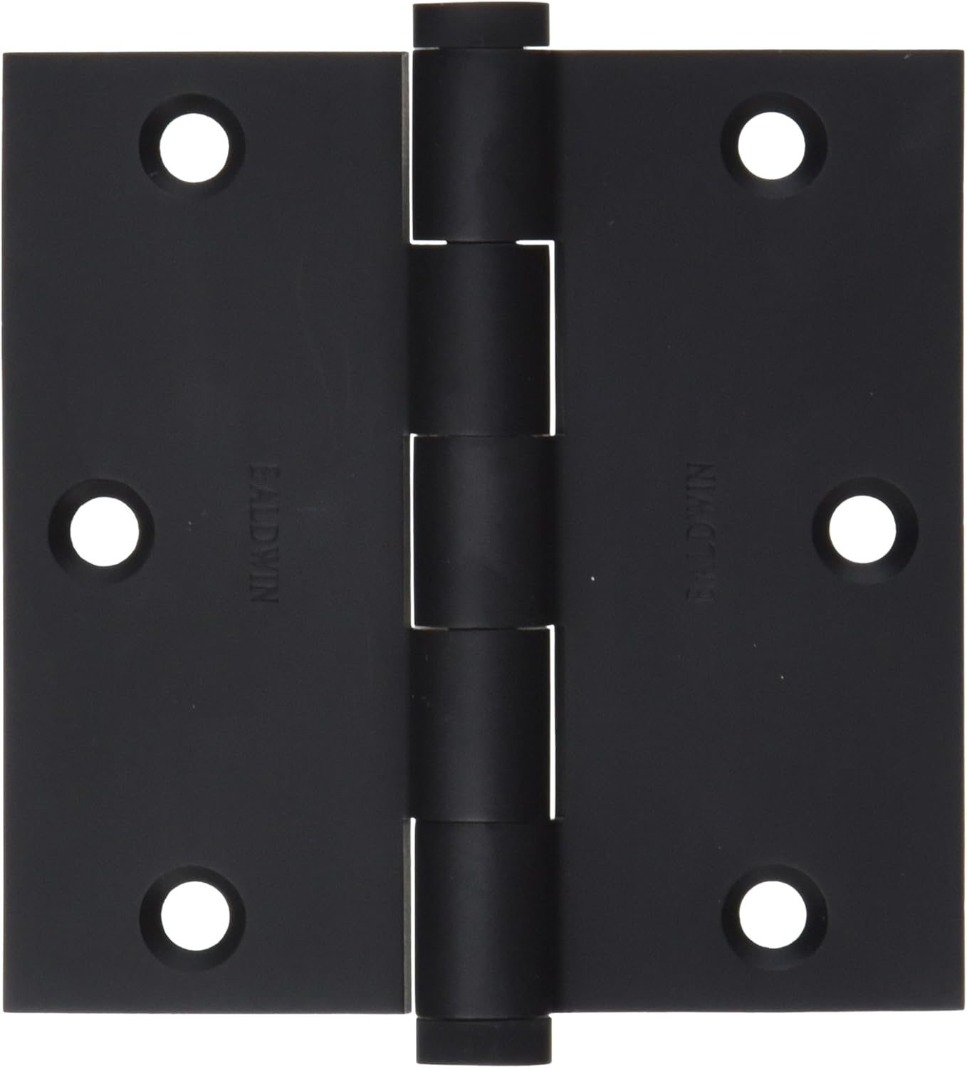 Baldwin 1035190I Square Mortise Hinge, Black