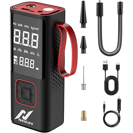 Nexlev Tyre Inflator 150 PSI