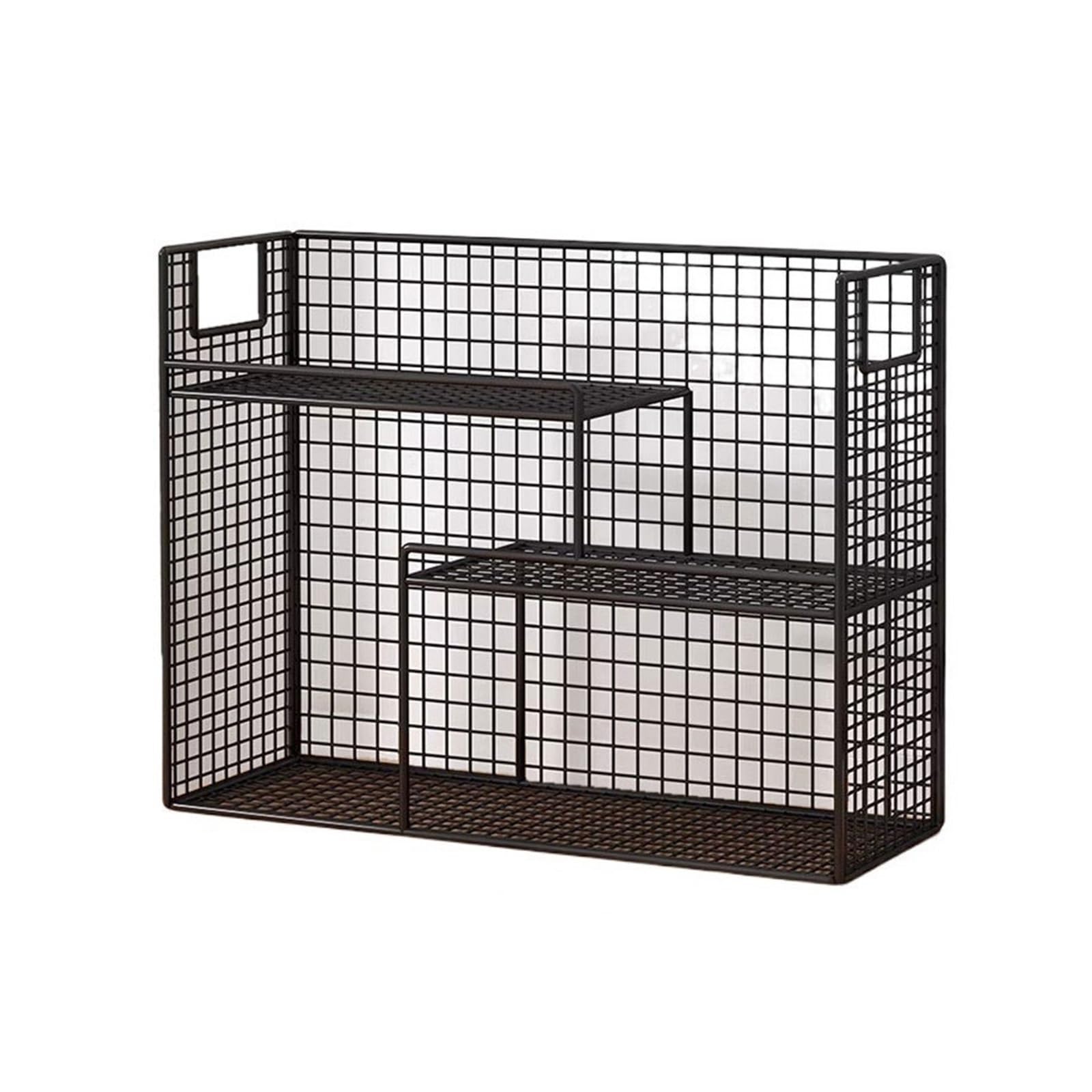 Shihan-2015 Bookcase Desktop Industrial Style Iron Bookshelf Large Capacity Multipurpose Home Organizer Rack Display Shelf