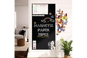 Peel and Stick Magnetic Chalkboard Contact Paper for Wall