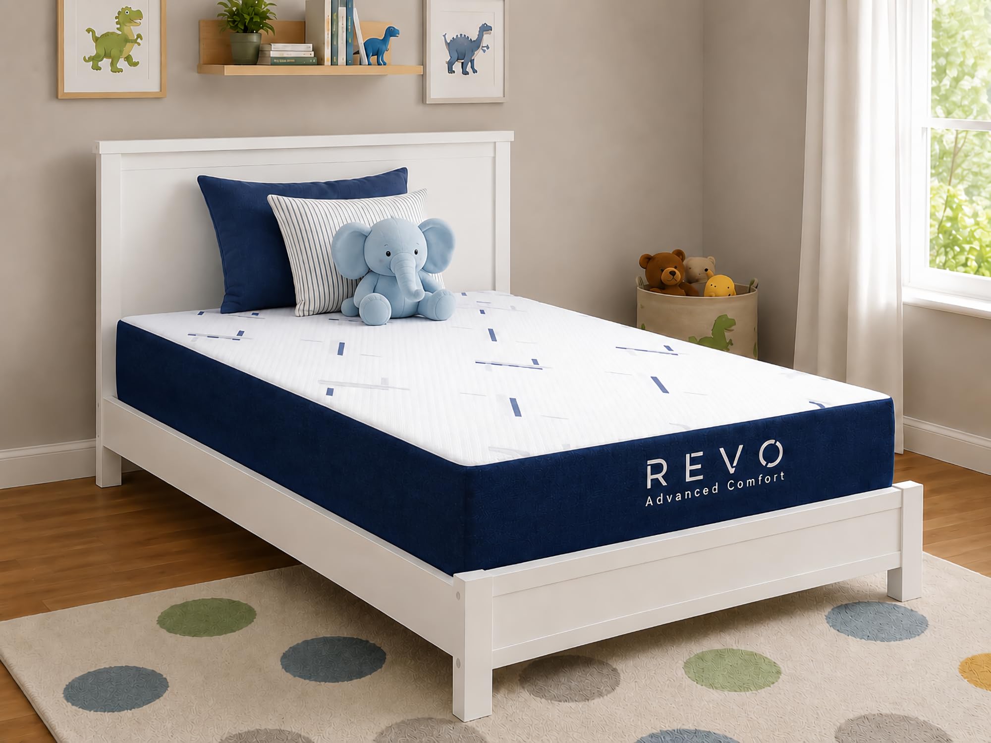 REVO 8 Inch Gel Memory Foam Mattress