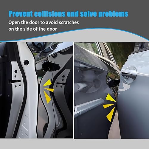 Miniatura 7 de 1 tira de sellado anticolisión para borde de puerta de automóvil, aislamiento acústico en forma de U de 18 pies y moldura de decoración de goma