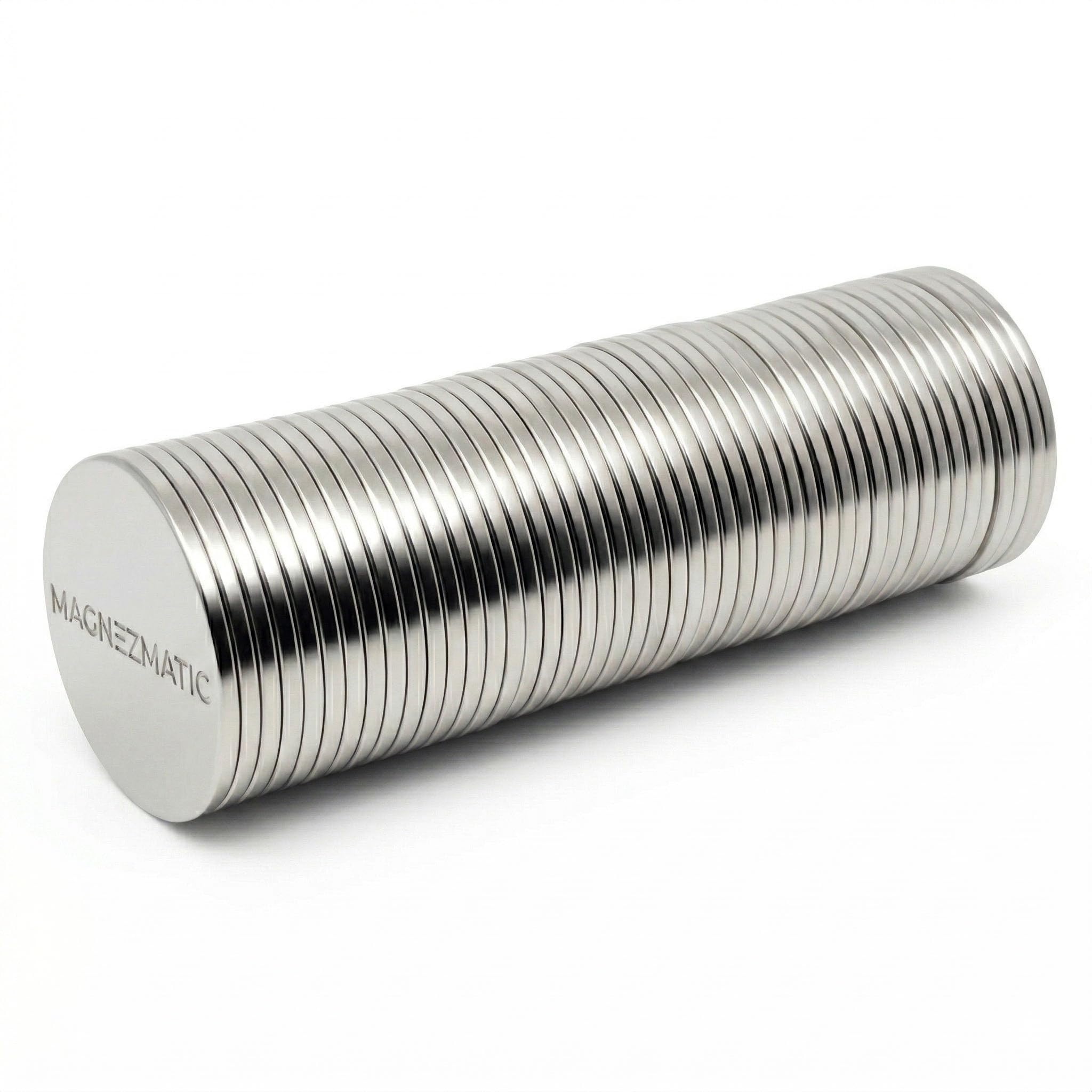 Neodymium Thin Disc Magnets 15x1mm N50 – 50 Pack