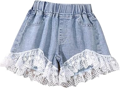baby blue jean shorts