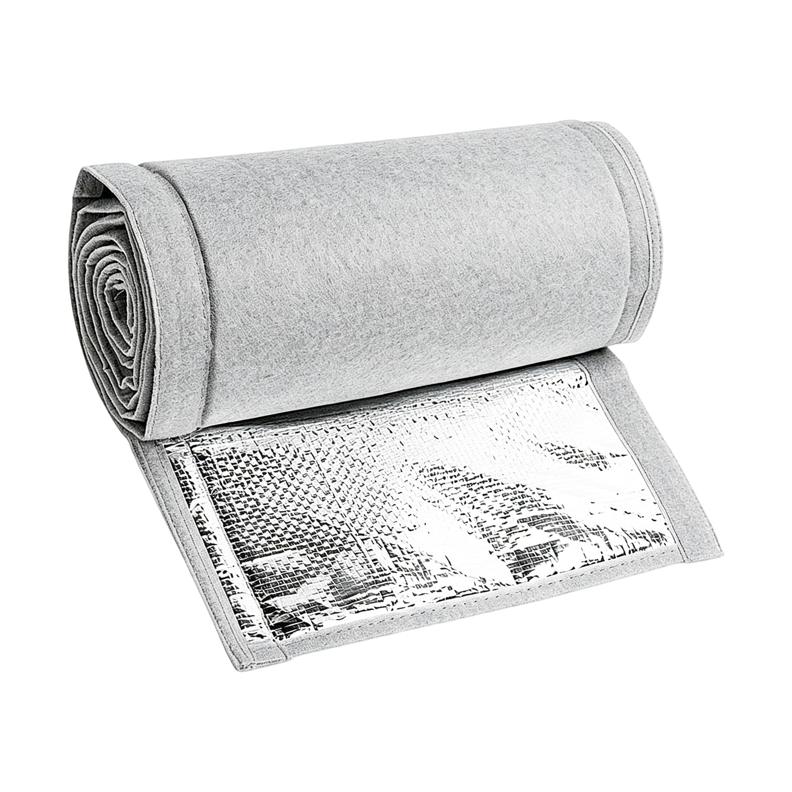 Fromceo Grey Air Conditioning Insulated Hose Cover Wrap 3 Layer Insulated Air Conditioning Hose Cover Hvac Copper Pipe Insulation Protector Pipe Protective Sleeve