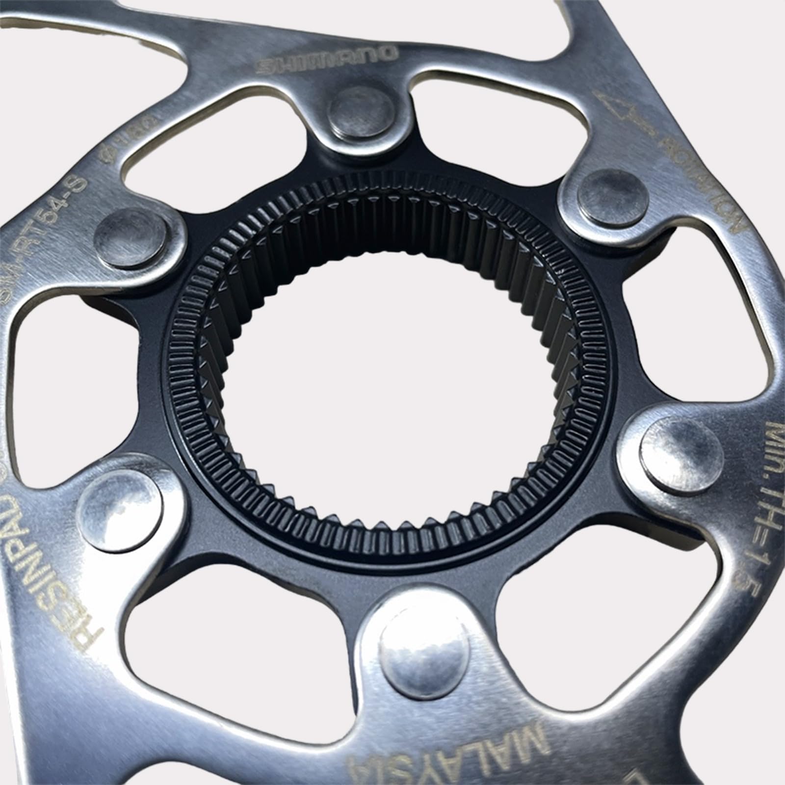 Shimano SM-RT54 Bicycle Bike Disc Brake Rotor For M610 M6000 Center Lock 160MM - Foto 11