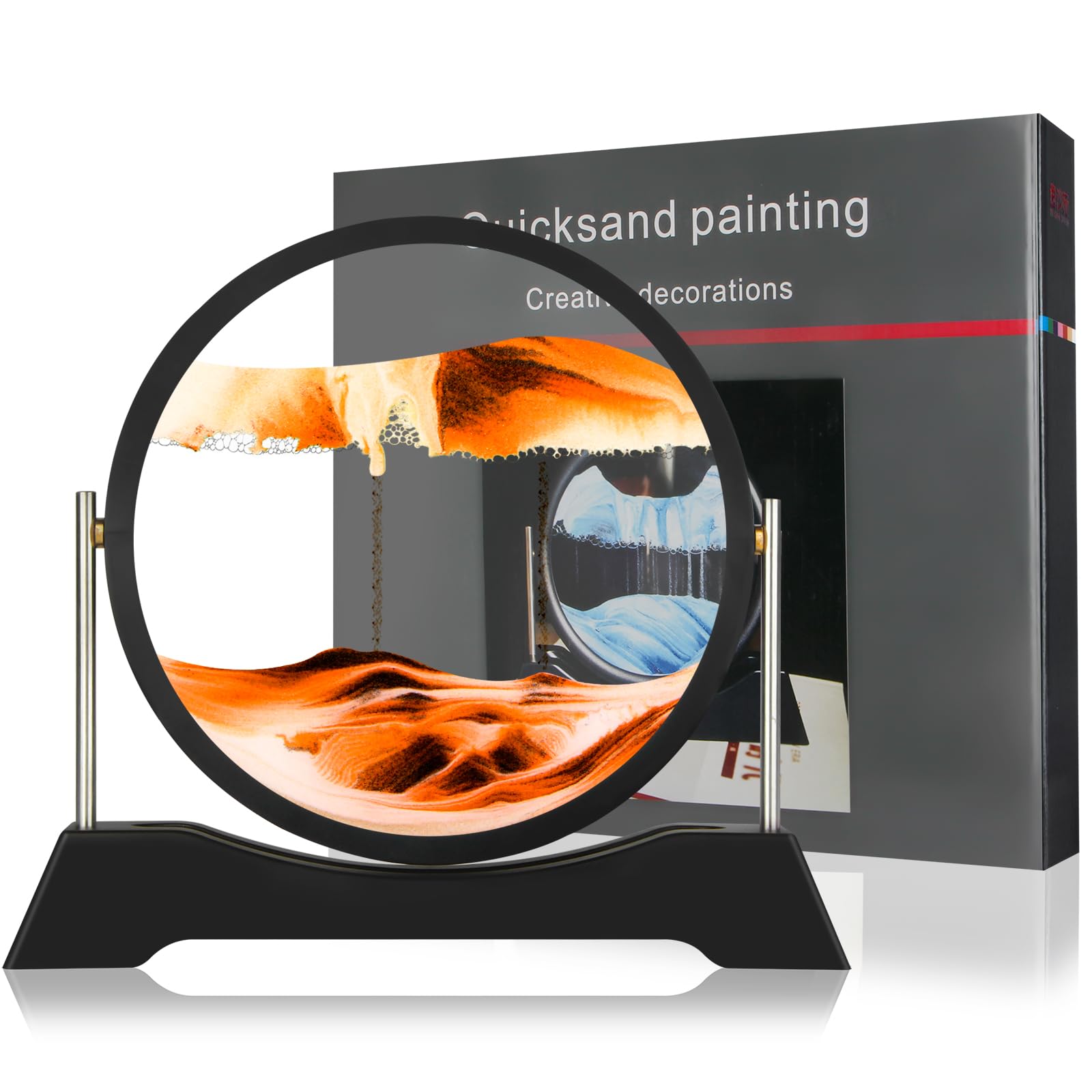 Cuadros de Arena Giratorios, Pintura de Arena 3D, Paisaje de Arena 3D Cuadros de Arena Giratorios, Pintura de Arena 3D, Paisaje de Arena 3D
