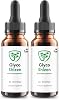 2 Pack Glyco Shizen Drops GlycoShizen Advanced Liquid Drop Supplement, Glyco Shizin Advanced Overall Wellness Drop Formula, GlycoShizin Premium Liquid Supplement Daily Wellness Support 4oz 120ml