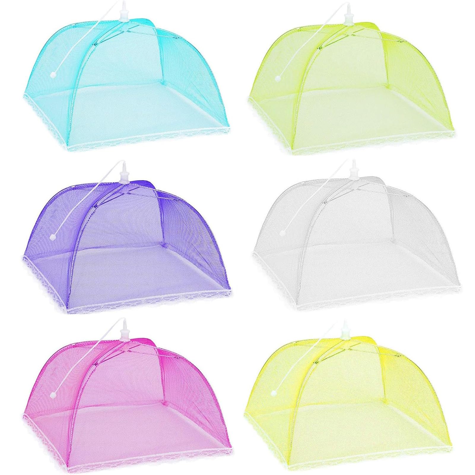 Cloche Anti-mouches En Inox XXL - Couvre-plat Maille, Pour Protéger Gâteaux, Fruits, Plats En Extérieur
