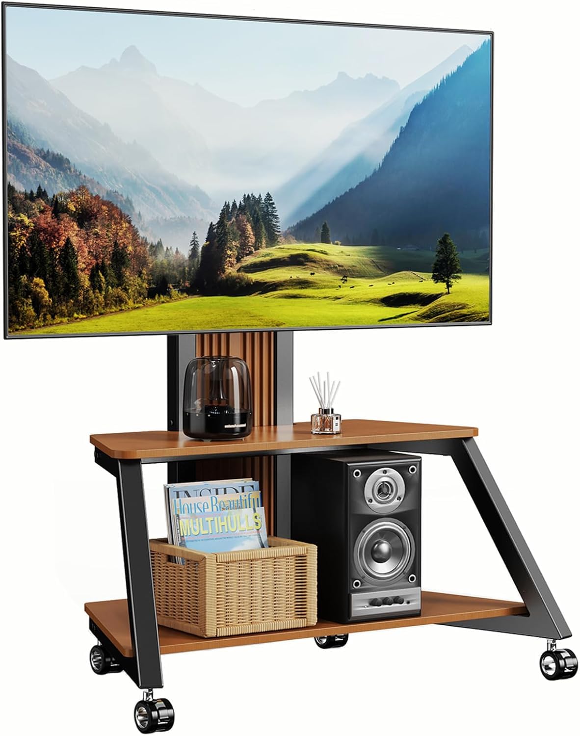 TV Wandhalterung für 37-82 Zoll Fernseher Schwenkbar VESA 600mm 60Kg B1063