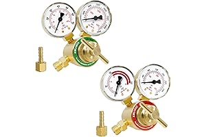 Professional Oxygen Acetylene Regulators Kit CGA540 & CGA200