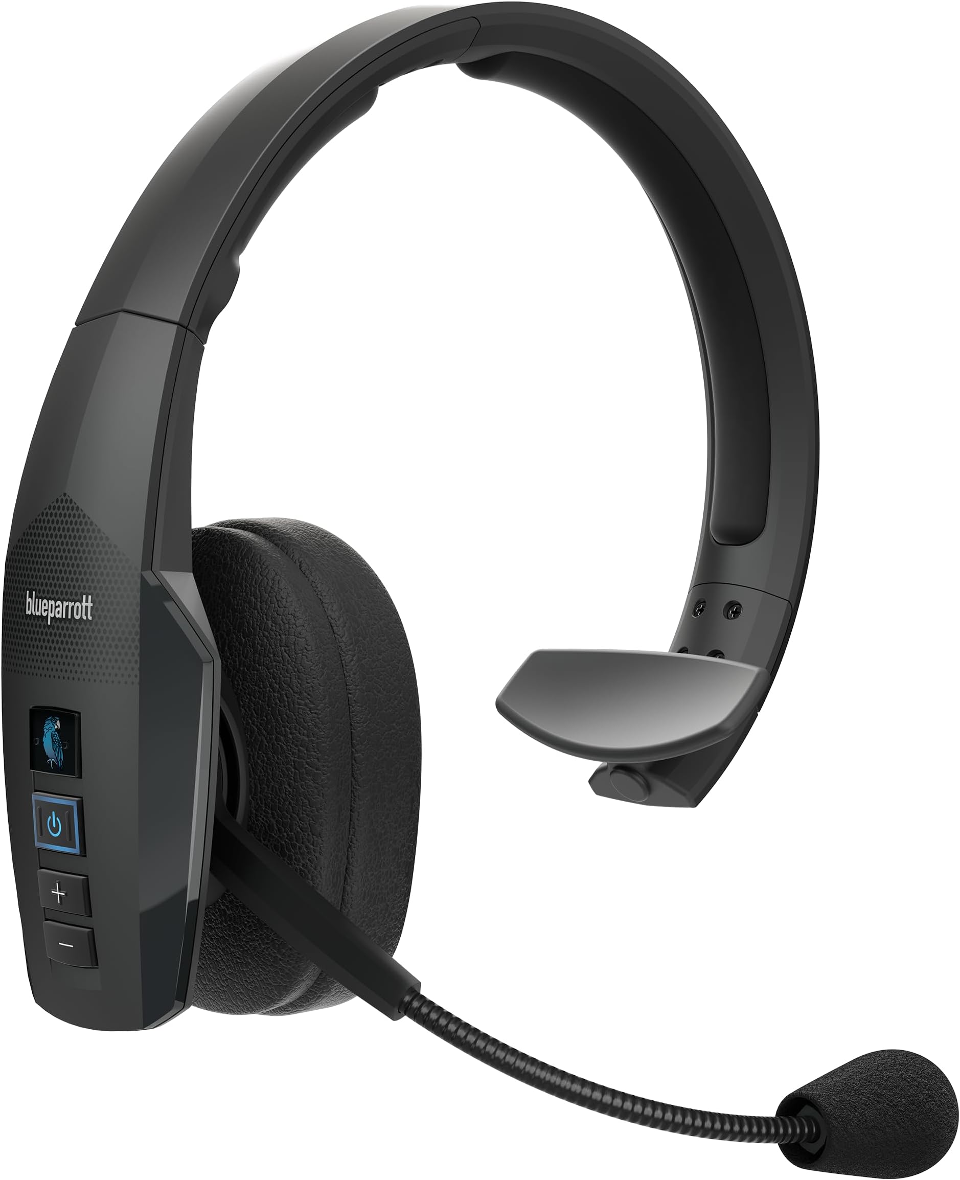 B350-XT Noise Cancelling Trucker Bluetooth Headset – Updated Design with Industry Leading Sound & Improved Comfort, Extended Wireless Range - Ideal for Anyone On-The-Go, Black