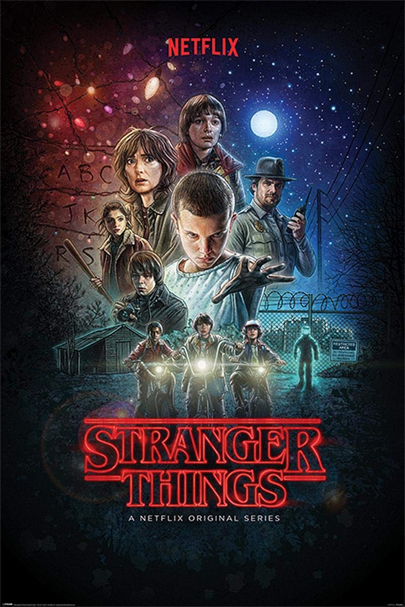 Stranger Things Poster - A Netflix Original Series (61cm x 91,5cm) + plus fabulous protective gift tube