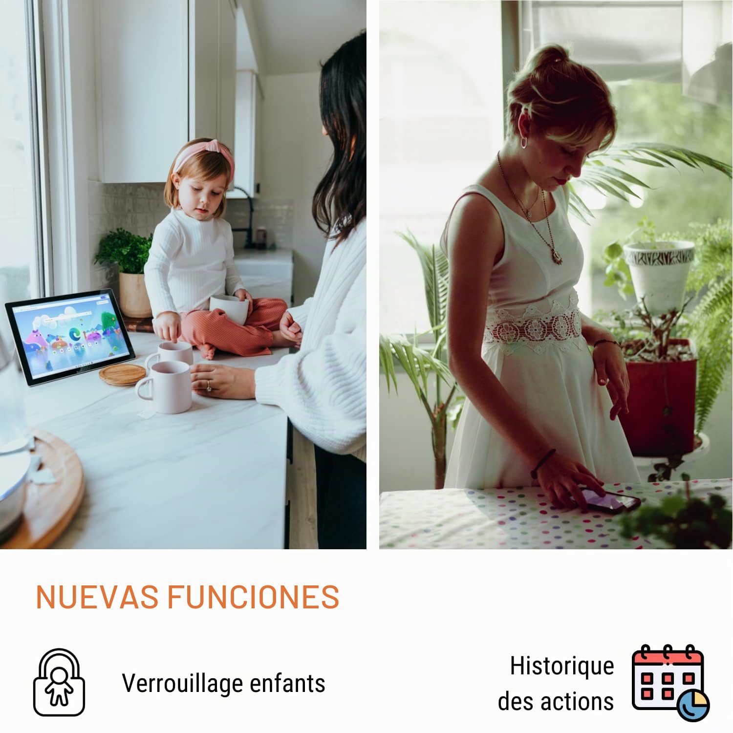 Konyks Priska MAX 3 FR DUAL PACK - WiFi+BT, funciones avanzadas, 16A, contador de consumo, compatible con Alexa, Google Home & Tuya, paquete de 2