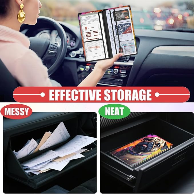 Organizador de Documentos para Auto Magnético miniatura 6