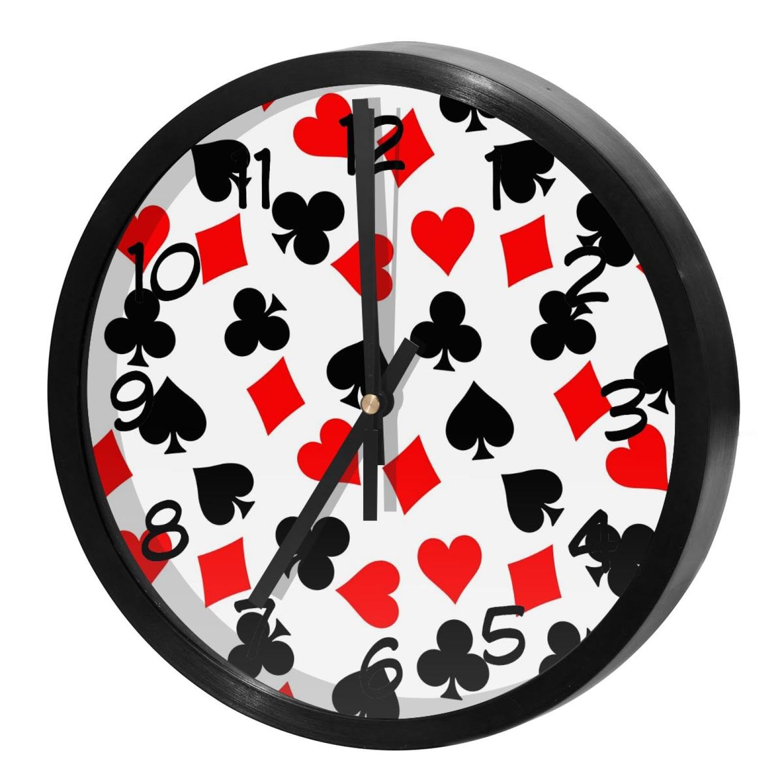 Horloge murale silencieuse à quartz à piles pour école et grand salon moderne