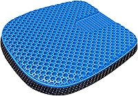 Vista 7 de Cojín de asiento de gel para sentarse durante mucho tiempo (grueso y extragrande) con funda antideslizante, cojín de asiento para silla