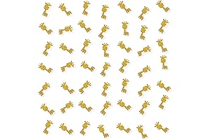 Set of 100 Giraffe Confetti for Baby Shower Decorations