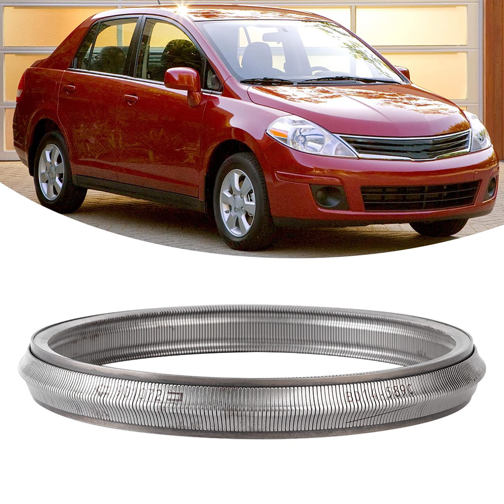Aramox Cadena de Transmisión CVT Aleación de Aluminio Correa de Transmisión CVT RE0F11A JF015E Reemplazo 901072 901068 para Versa 2012 2019 Reparación de