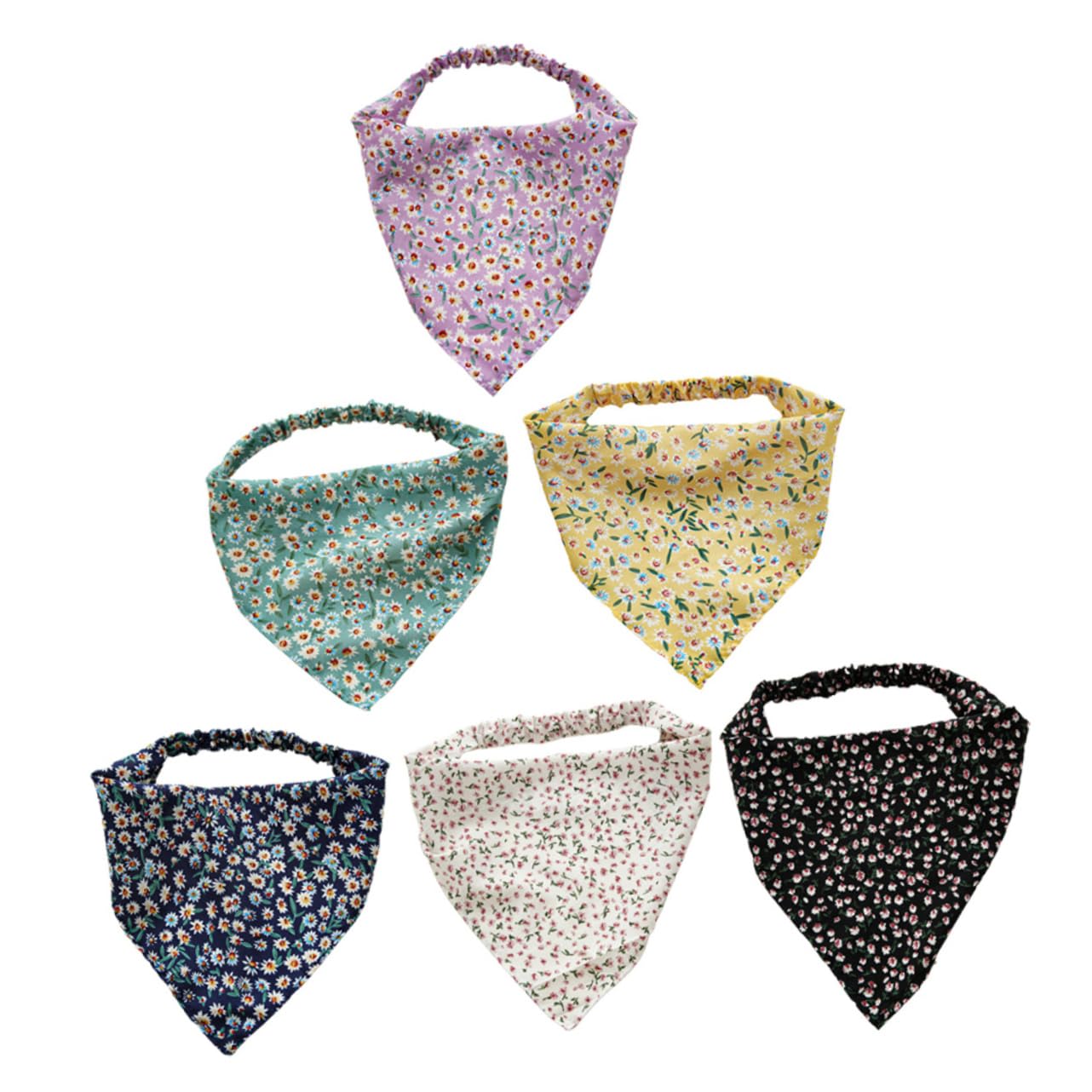 minkissy 30pezzi Fasce Per Floral Stoffa Da Accessori Eleganti Per Donne Per Festival Musicali e Attività All Aperto