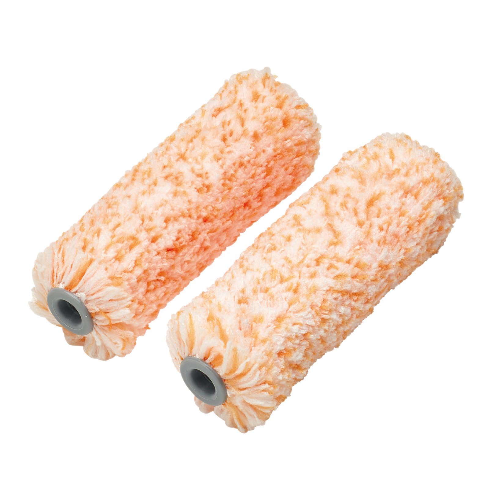 Draper 20799 Medium Pile Microfibre Roller Sleeves, 4"/100mm, Pack of 2