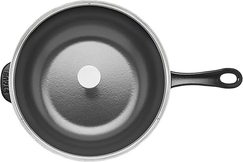 Staub Cast Iron 2.9-qt Daily Pan with Glass Lid